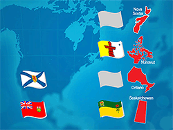 Match the Flag: Canadian Provinces