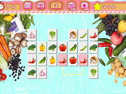 Vegetables Mahjong Connection - Thinking - POG.COM