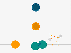 Kick Colored Balls - Skill - POG.COM