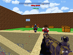 Combat Pixel Arena 3D - Fury Man - Shooting - POG.COM