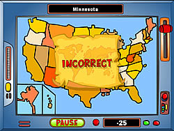 Geography game : USA