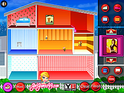 Play Doll House Decoration Game Online For Free Pog Com