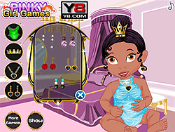 Baby Princess Tiana Shower Bath