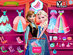 Elsa and Anna Prom
