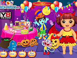 Dora Halloween Prepare 3