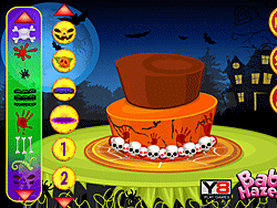 Spooky Cake Decor