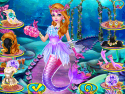 Mermaid Princess Wedding