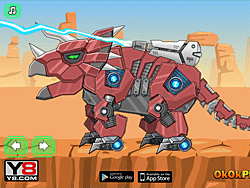 Toy War Robot Triceratops